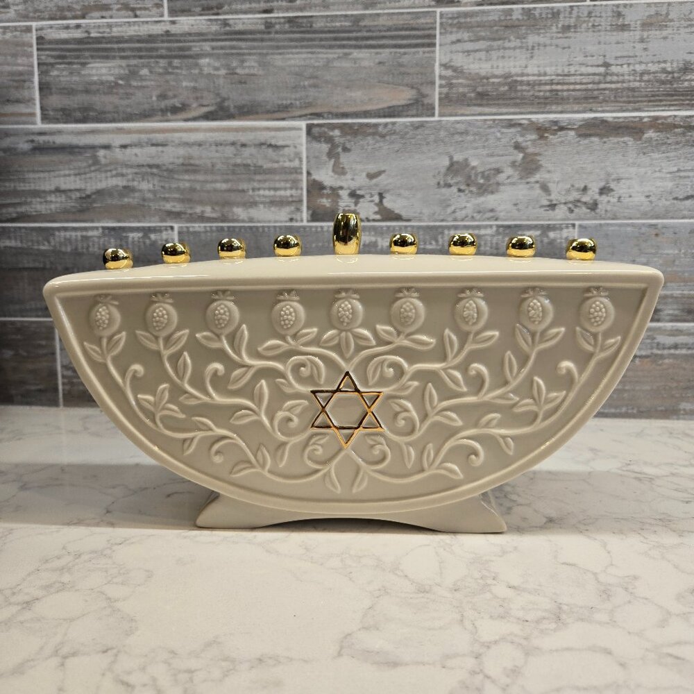 Lenox Porcelain Menorah